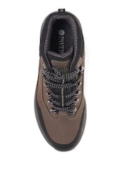 Pavers Grey Leather Walking Boots - Image 4 of 5