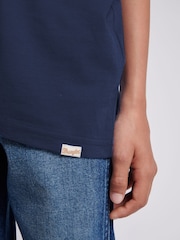 Azul cielo - Wrangler Boys Festival 100% Cotton T-Shirt - Imagen 5 de 8