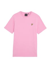Lyle & Scott Pink Plain 100% Cotton T-Shirt - Image 5 of 5