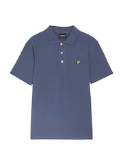 Lyle & Scott Blue Classic Polo Shirt - Image 1 of 3