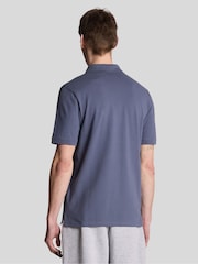 Lyle & Scott Blue Classic Polo Shirt - Image 2 of 3