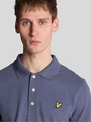 Lyle & Scott Blue Classic Polo Shirt - Image 3 of 3