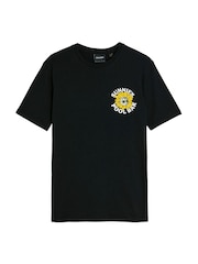 Lyle & Scott Sunnies Pool Bar Graphic 100% Cotton T Shirt - Bild 7 von 7