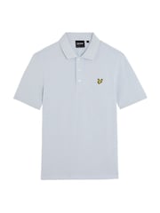 Lyle & Scott Blue Plain Polo Shirt - Image 1 of 1