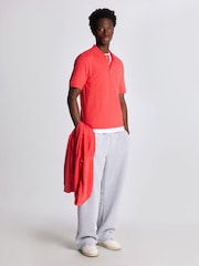 Lyle & Scott Red Plain Polo Shirt - Image 2 of 5