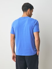 Lyle & Scott Blue Plain 100% Cotton T-Shirt - Image 3 of 5