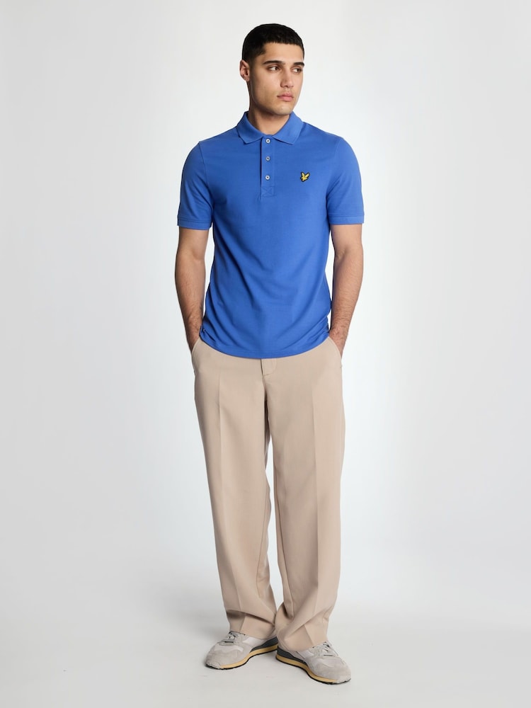 قميص بولو سادة من Lyle & Scott - صورة 2 من 5