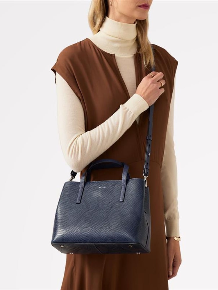 Radley London Dukes Place Faux Snake Medium Ziptop Grab - Image 1 of 5