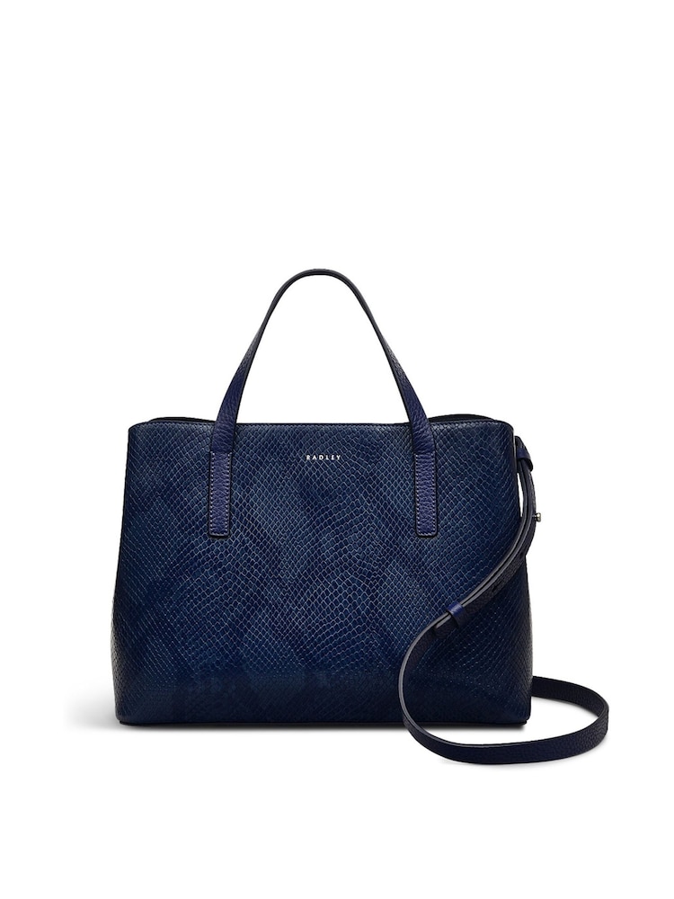 Radley London Dukes Place Faux Snake Medium Ziptop Grab - Image 2 of 5