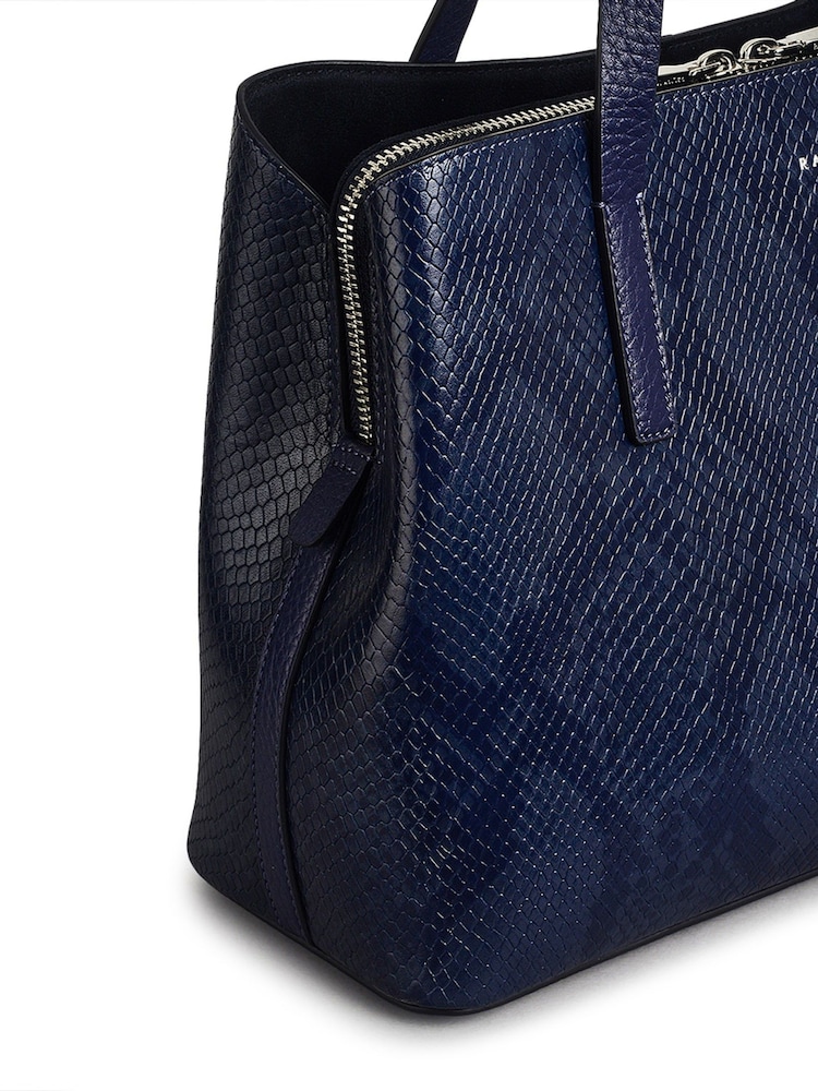 Radley London Dukes Place Faux Snake Medium Ziptop Grab - Image 5 of 5