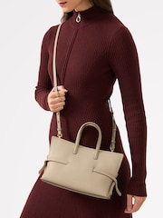 Radley Small Fleet Street Open Top Black Cross-Body Bag - Image 6 of 6