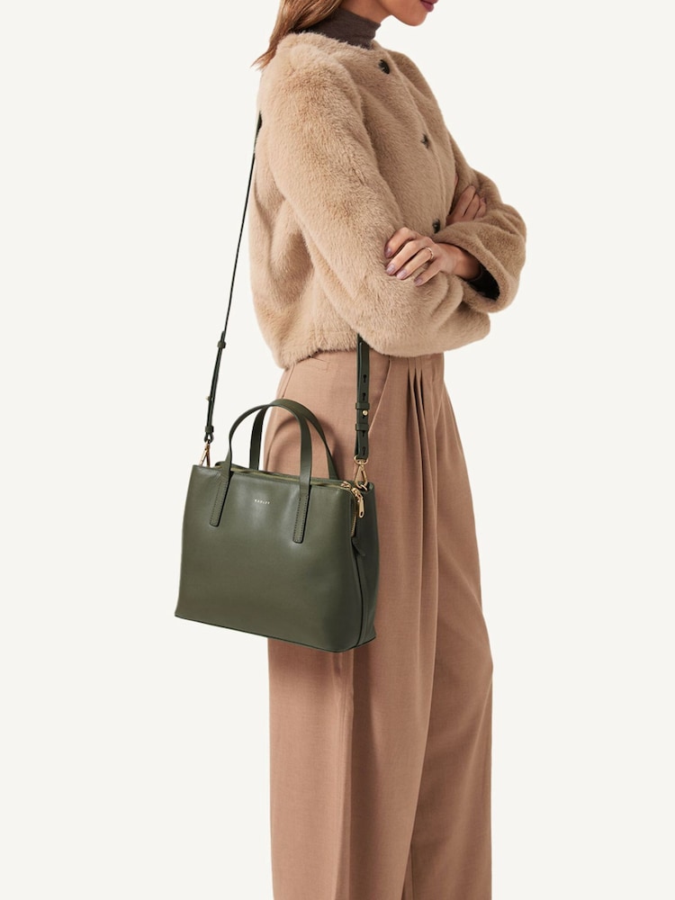 Radley Green Dukes Place Compartment Cross-Body Bag - Image 6 of 6