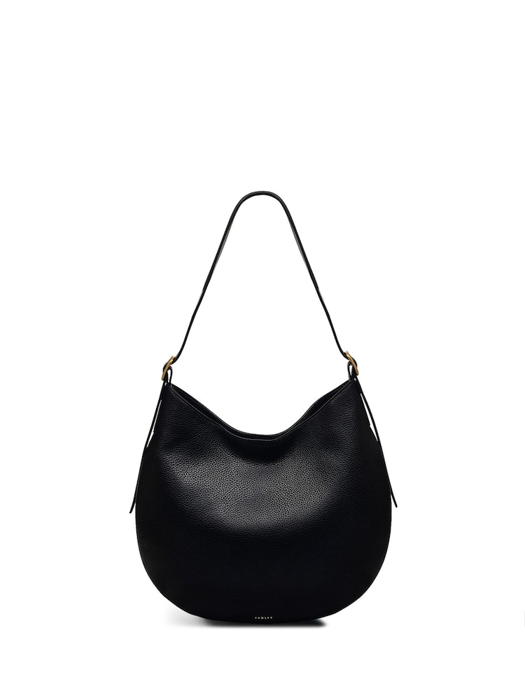 Radley Large Kensington Palace Open Top Black Shoulder Bag - Image 1 of 5
