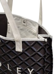 Radley London Grey Geo Open Top Tote Bag - Image 2 of 3