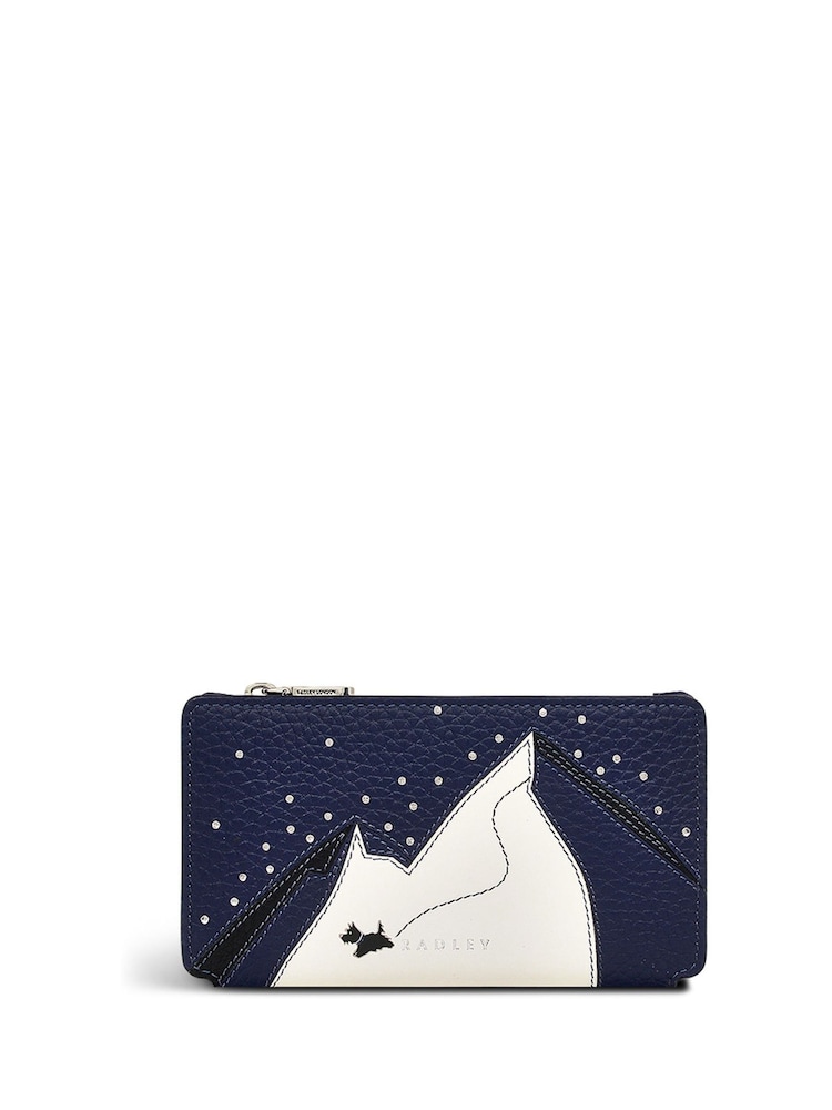 Radley London Blue Mountain Wanderer Ziptop Winter Purse - Image 1 of 4