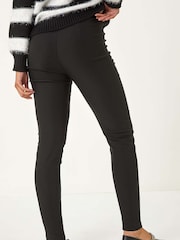Negro - Roman Fleece Lined Begaline Trousers - Imagen 3 de 6