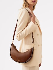 Radley London The Kensal Small Ziptop Shoulder Brown Bag - Image 1 of 5