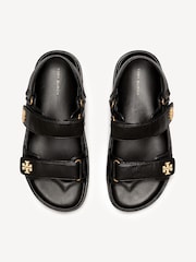 Tory Burch Black Kira Sport Sandals - Image 3 of 4