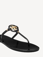 Tory Burch Black Mini Miller Flat Thong Sandals - Image 4 of 4