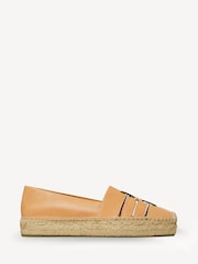 Tory Burch White Ines Multi Strap Platform Espadrille Sandals - Image 2 of 4