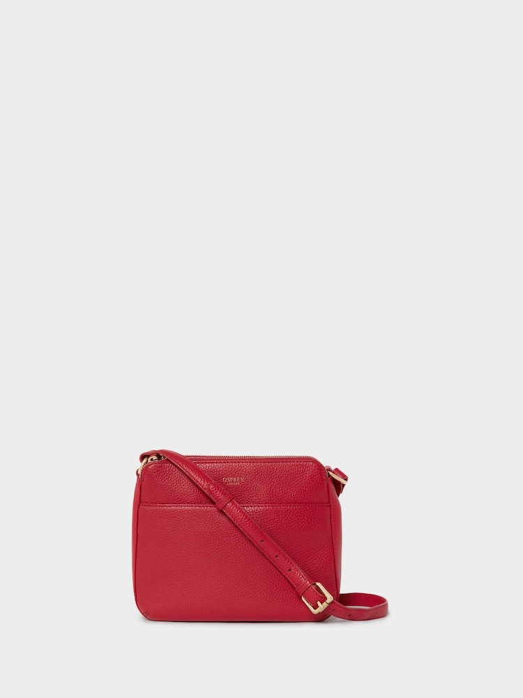 OSPREY LONDON Nappa Leather Buckley Cross-Body Bag - Image 1 of 5