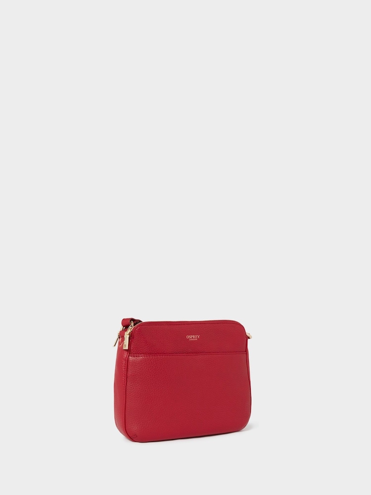 OSPREY LONDON Nappa Leather Buckley Cross-Body Bag - Image 2 of 5