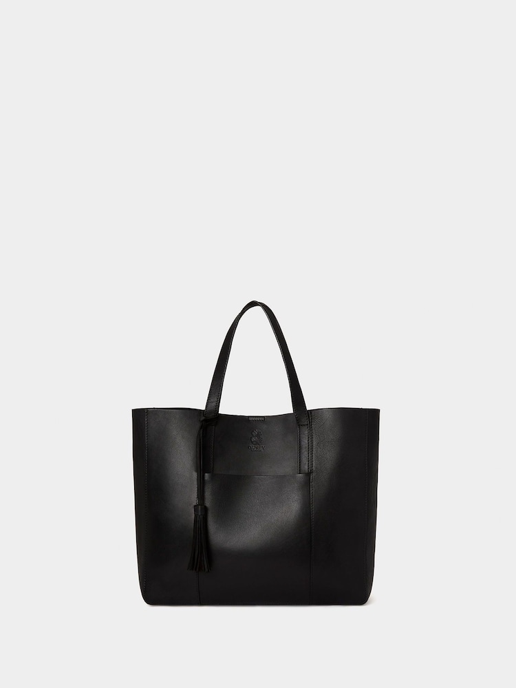 Osprey London The Santa Fe Small Leather Tote - Image 1 of 6