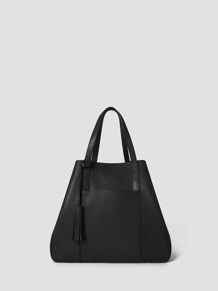 Osprey London The Santa Fe Small Leather Tote - Image 2 of 6