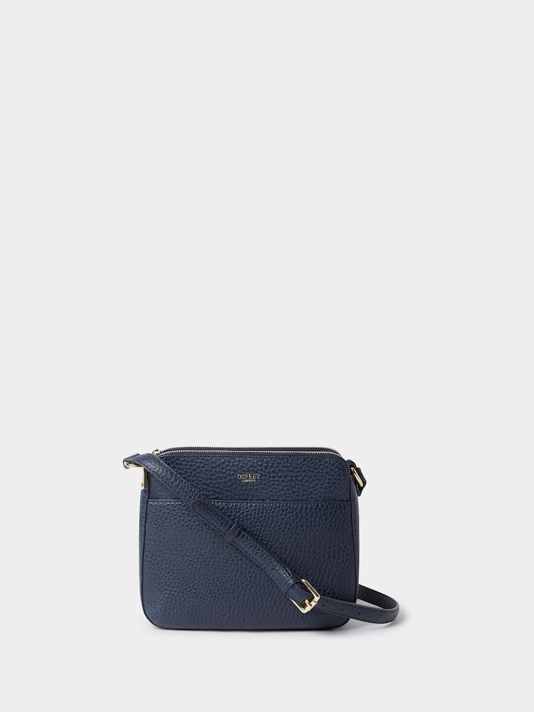 OSPREY LONDON Nappa Leather Buckley Cross-Body Bag - Image 1 of 5
