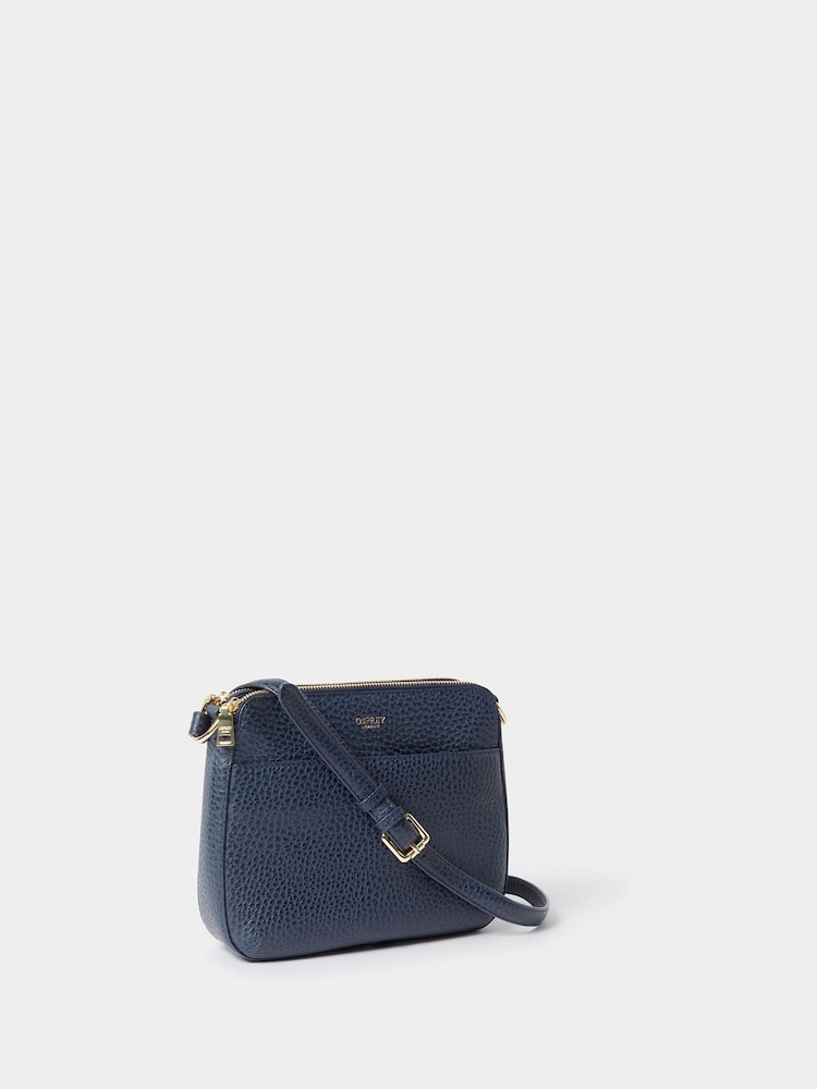 OSPREY LONDON Nappa Leather Buckley Cross-Body Bag - Image 2 of 5