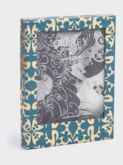 Osprey London The Dancing Boxed Black Scarf - Image 2 of 5