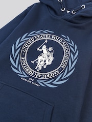 U.S. Polo Assn. Boys Crest Graphic Hoodie - Imagen 3 de 3