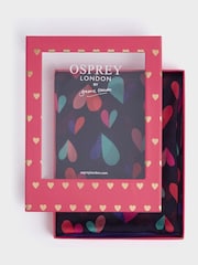 Osprey London Blue The Hearts Boxed Scarf - Image 1 of 4