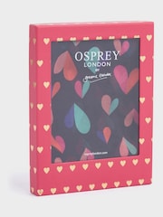 Osprey London Blue The Hearts Boxed Scarf - Image 2 of 4
