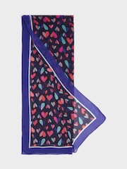 Osprey London Blue The Hearts Boxed Scarf - Image 3 of 4