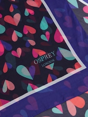 Osprey London Blue The Hearts Boxed Scarf - Image 4 of 4
