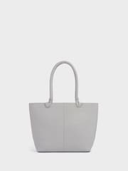 OSPREY LONDON Tan The Collier Leather Shoulder Tote Bag - Image 4 of 5