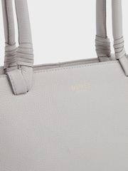 OSPREY LONDON Tan The Collier Leather Shoulder Tote Bag - Image 5 of 5