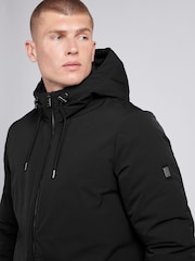 U.S. Polo Assn. Black Mens Smart Parka Jacket - Image 2 of 10