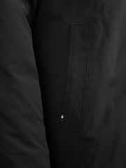 U.S. Polo Assn. Black Mens Smart Parka Jacket - Image 8 of 10