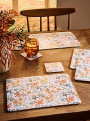 Set of 4 Multi Aubrie Floral Placemats and Coasters - Image 1 of 3