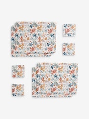 Set of 4 Multi Aubrie Floral Placemats and Coasters - Image 3 of 3