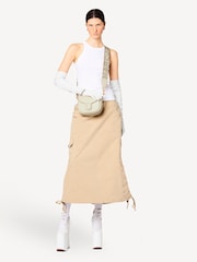Marc Jacobs White The Small Saddle Bag - Image 2 of 7