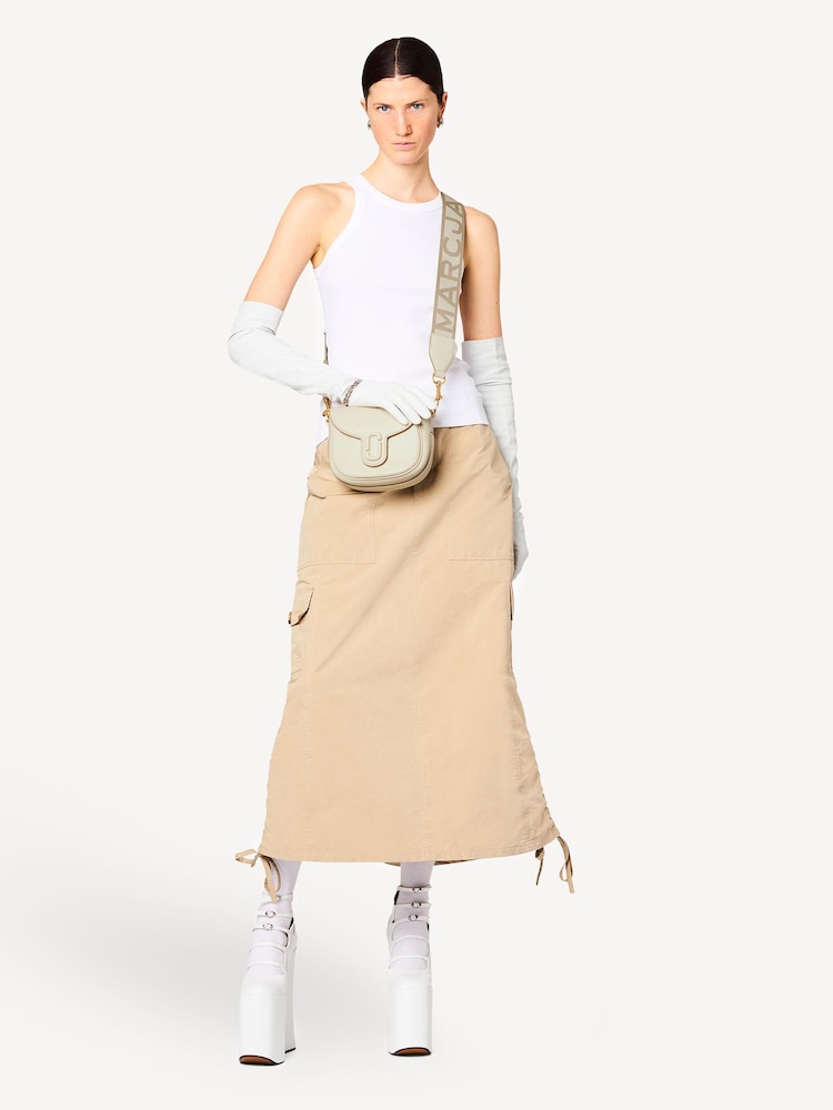 Marc Jacobs White The Small Saddle Bag - Image 2 of 7