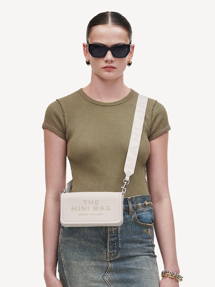 Marc Jacobs White The Mini Bag - Image 2 of 8