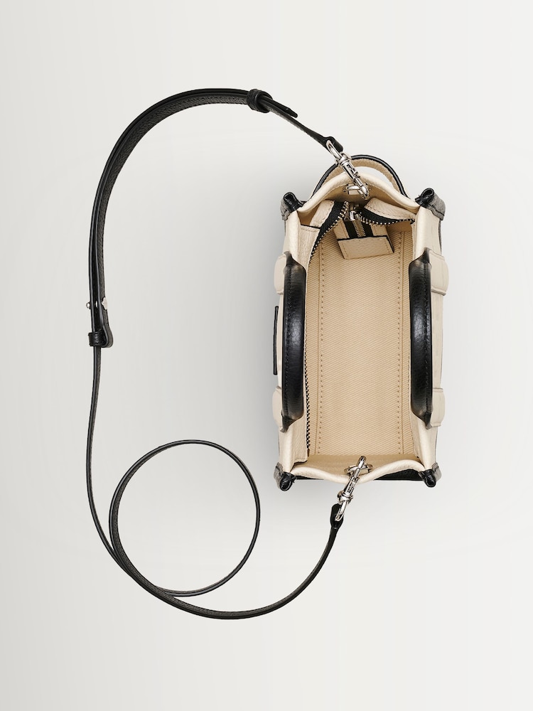 Marc Jacobs Ivory Multi The Cross-Body Tote - Image 8 of 8