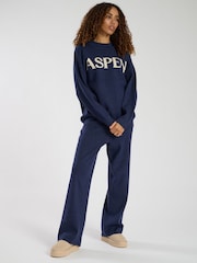 Azul - South Beach Funnel Neck Jumper - Imagen 3 de 5