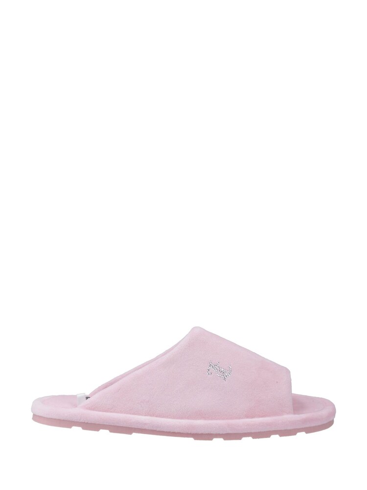 Juicy Couture Pink Vivien Padded Slippers - Image 1 of 4