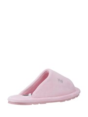 Juicy Couture Pink Vivien Padded Slippers - Image 3 of 4