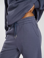 South Beach Blue Wide Leg Joggers - Image 3 of 4